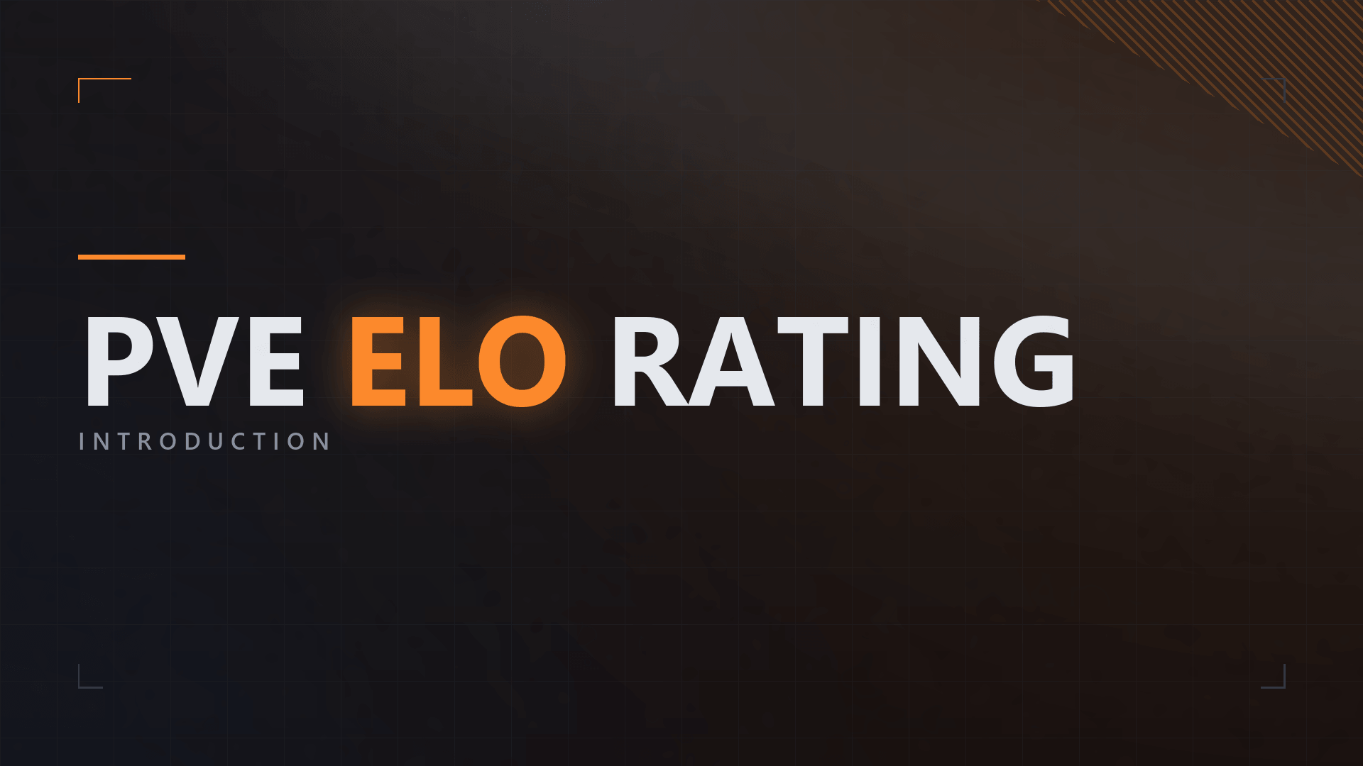 PvE ELO System introduction